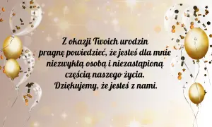 Życzenia dla teściowej na urodziny, które wzruszą i ucieszą