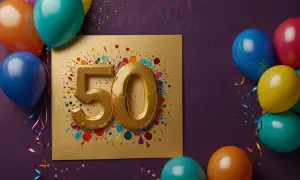 Kartka na 50 urodziny: Jak uczcić półwiecze w oryginalny sposób?