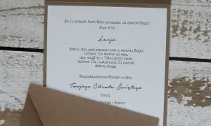 Jak podpisać życzenia na chrzest, by były eleganckie i wyjątkowe